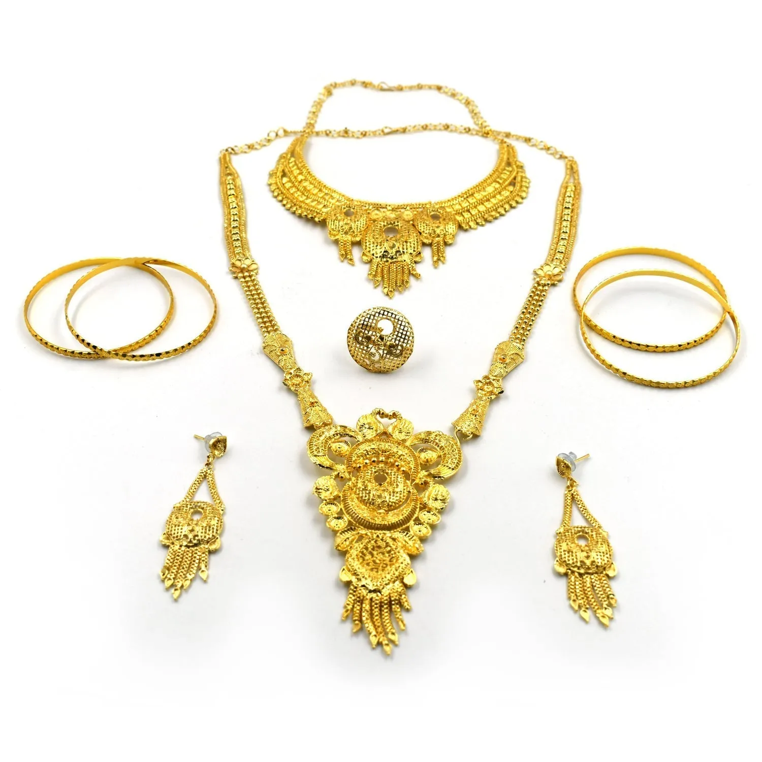6301 Bridal Jewellery Set and collection for bridal attire and outlook purposes.