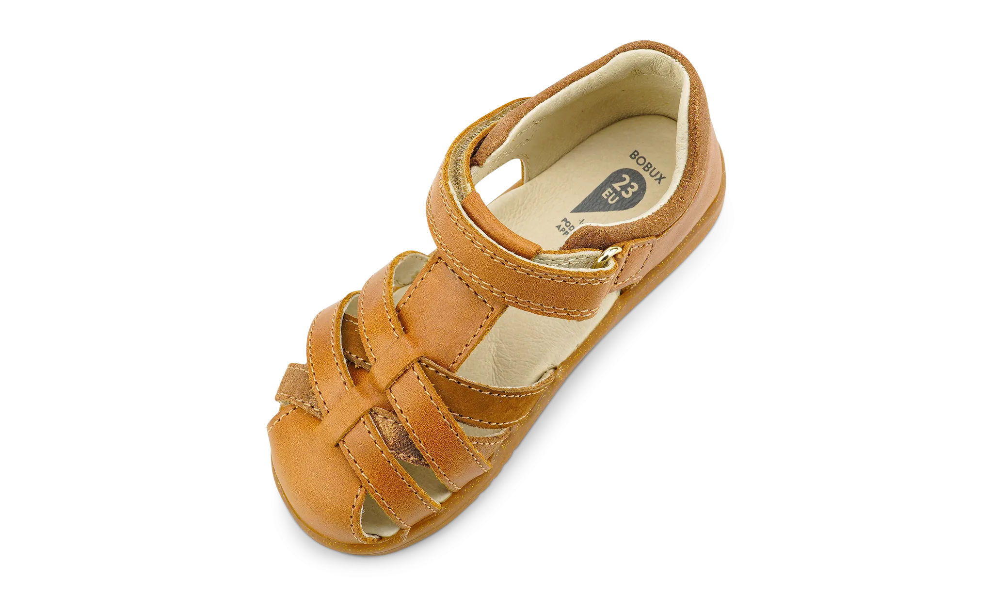 Bobux Iwalk Cross Jump Sandal - Caramel