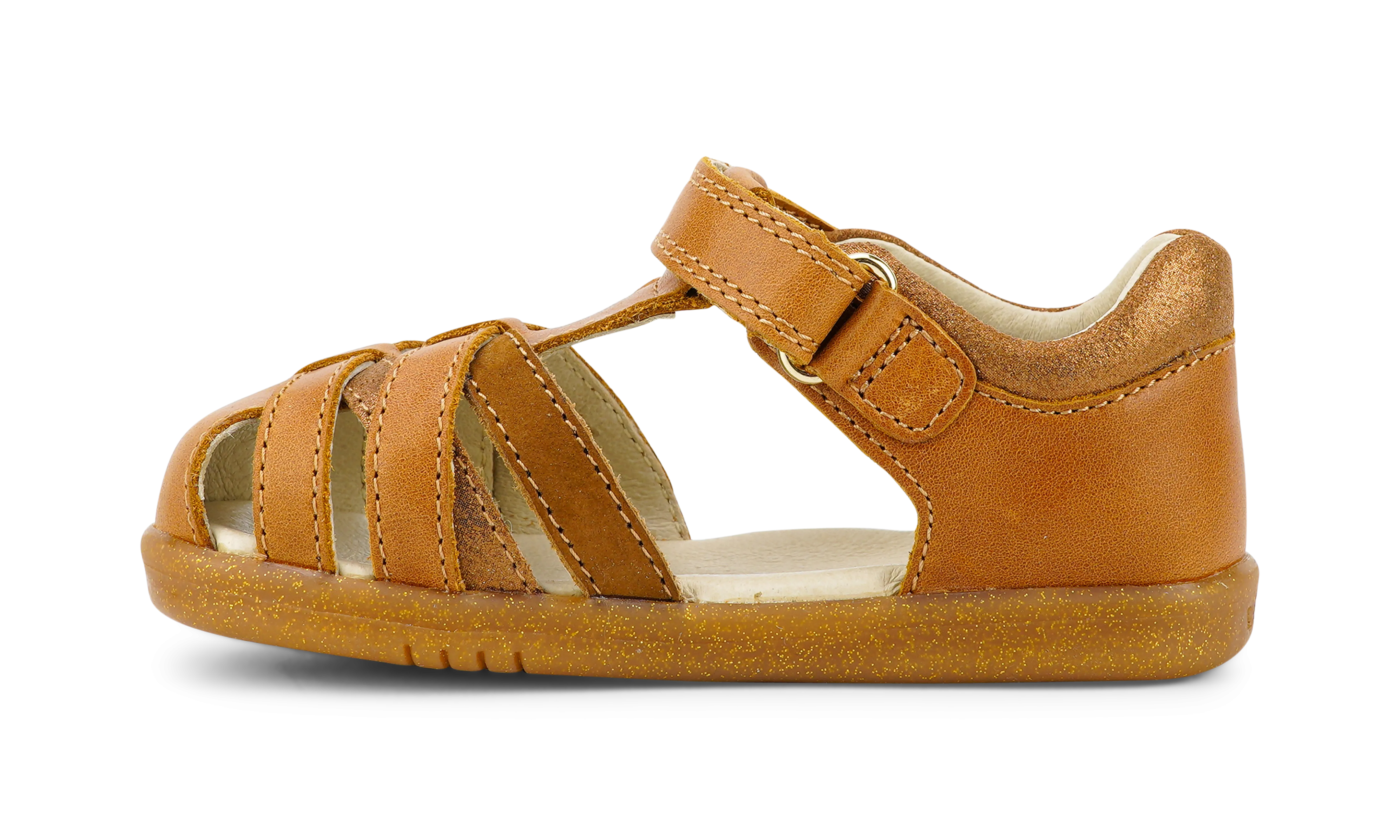 Bobux Iwalk Cross Jump Sandal - Caramel