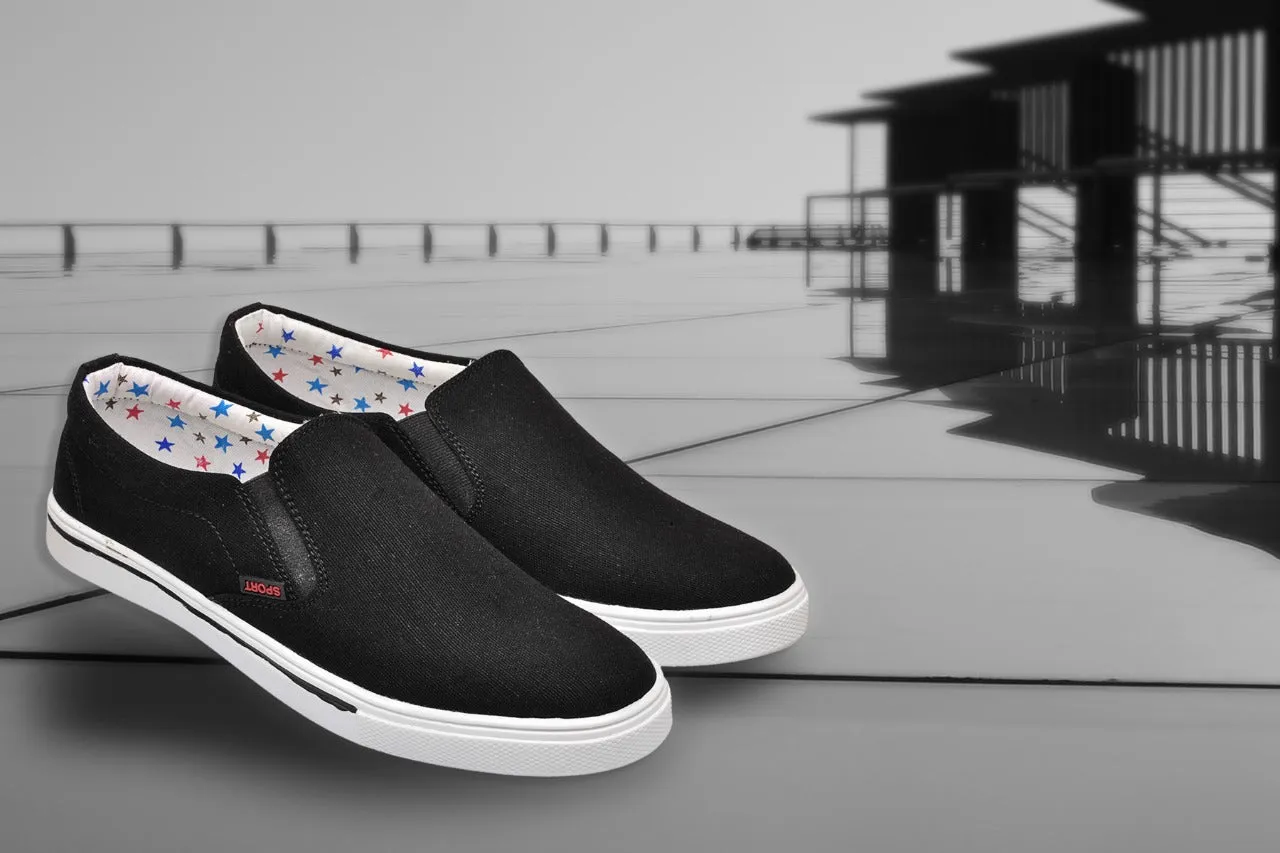Classic Casual Black Shoes for Men