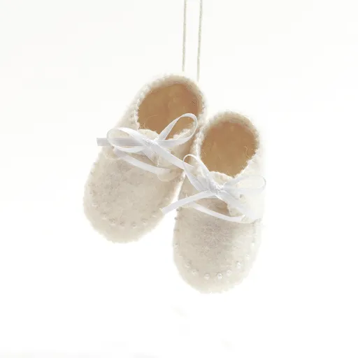 First Christmas Baby Booties Ornament