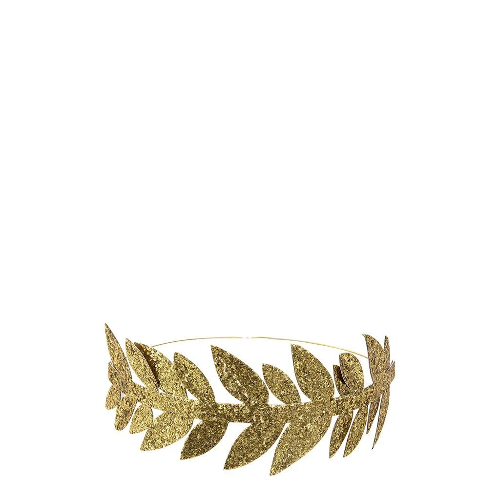 Gold Leaf Party Crowns