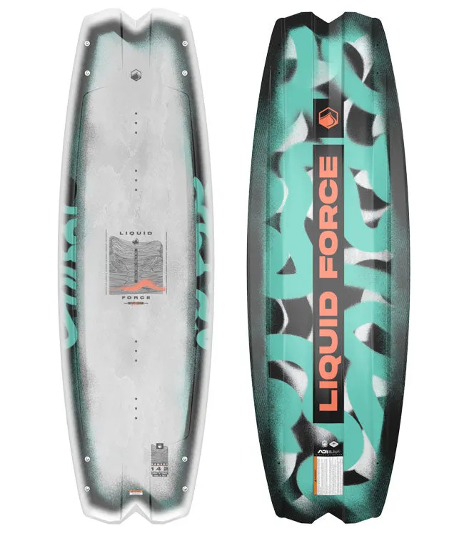 Liquid Force Remedy Wakeboard Package with Index Boots (2025)