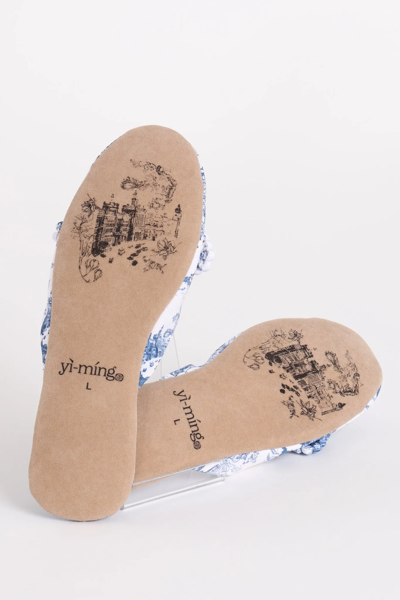 MARIE Shanghai Print House Slippers