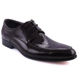 Men’s “NOE” Patent Laced Slip Ons Shoes