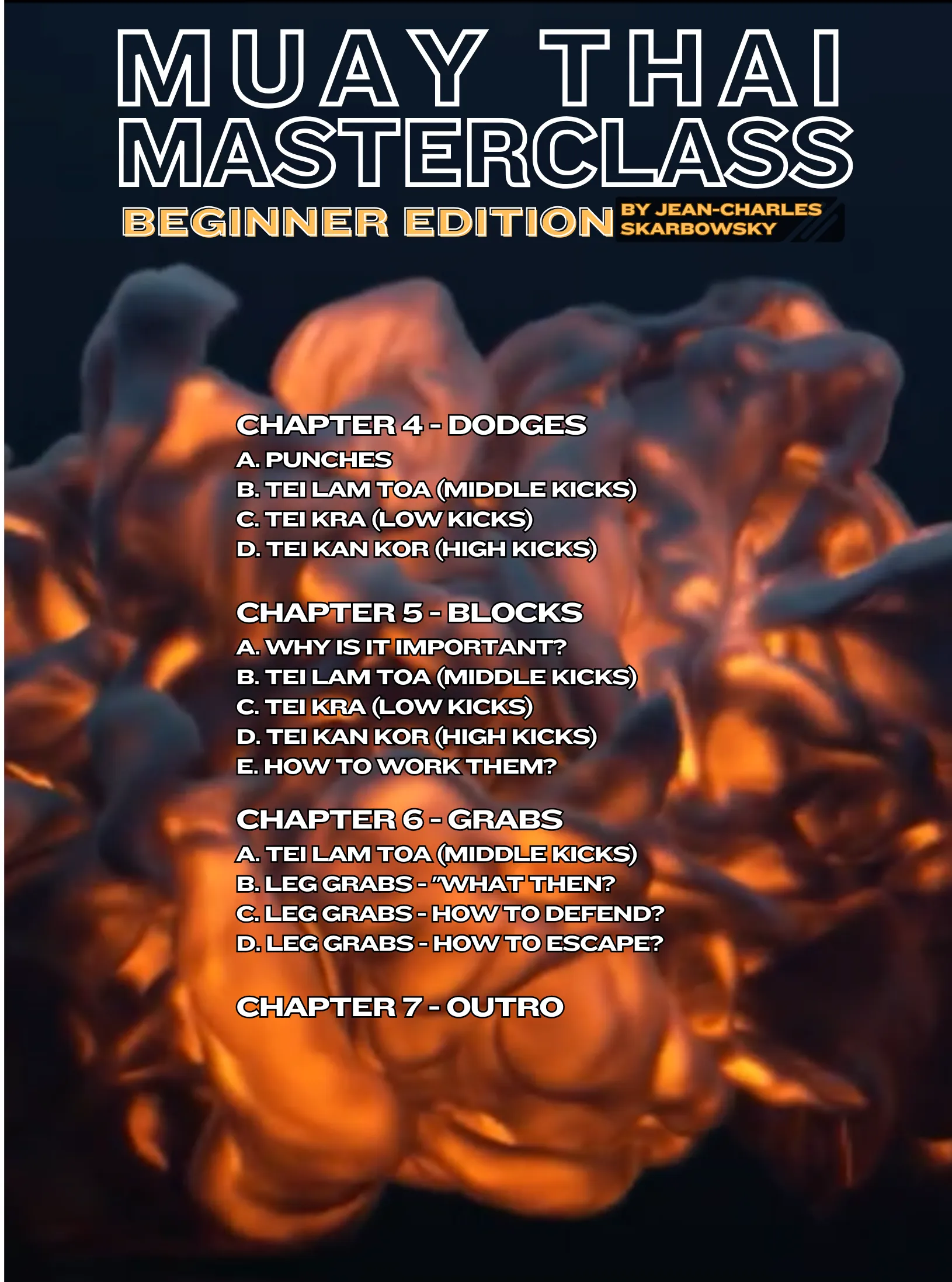 Muay Thai Masterclass: Beginner Edition by Jean-Charles Skarbowsky