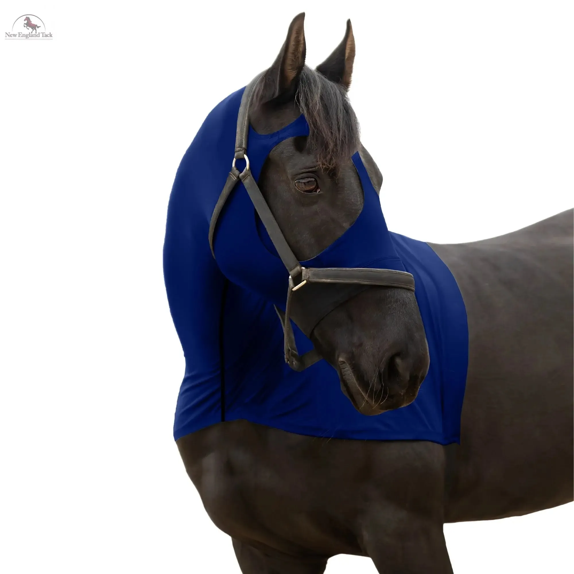 RESISTANCE Premium Horse Hood Full Zipper with Face w Forelock Saver - Lycra Material