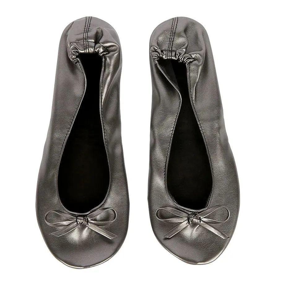 Women Shoes Flats Portable Fold Up Ballerina